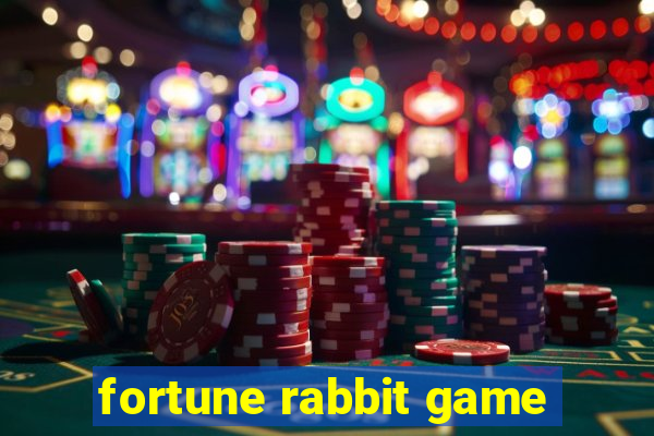 fortune rabbit game